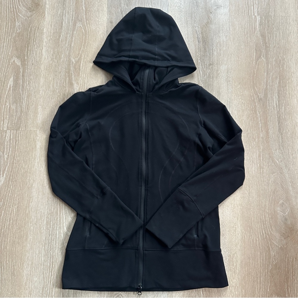 Lululemon Black Hooded Zip-Up Jacket